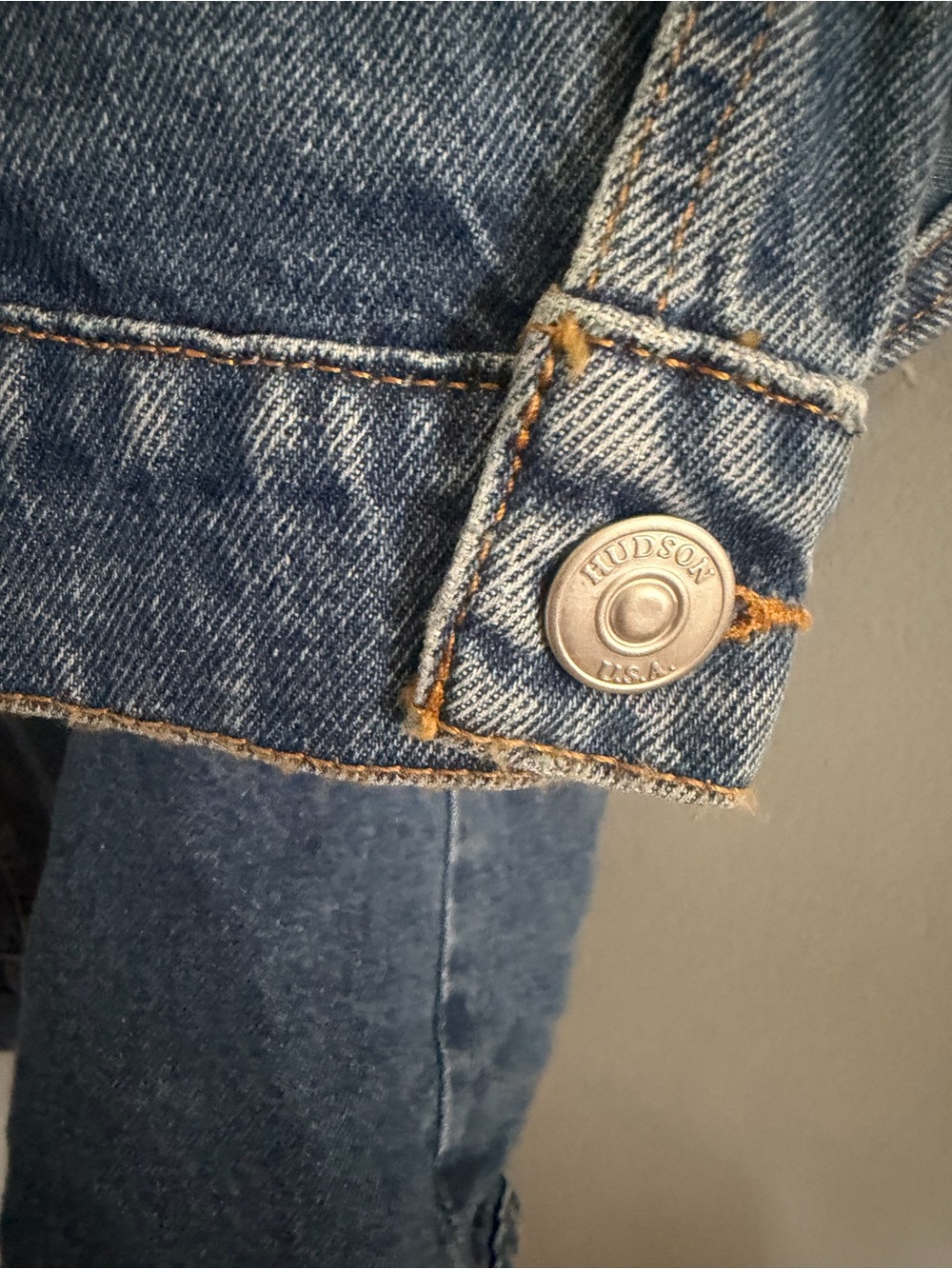 Hudson Jeans Light Blue Denim Jacket - Picture 4 of 10